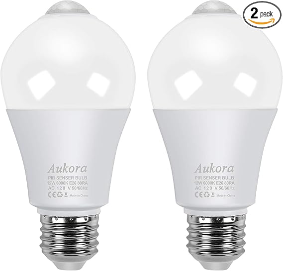 Aukora-Motion-Sensor-Light-Bulbs-12W-100-Watt-Equivalent-E26-Motion-Activated