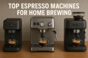Top Espresso Machines for Home Brewing