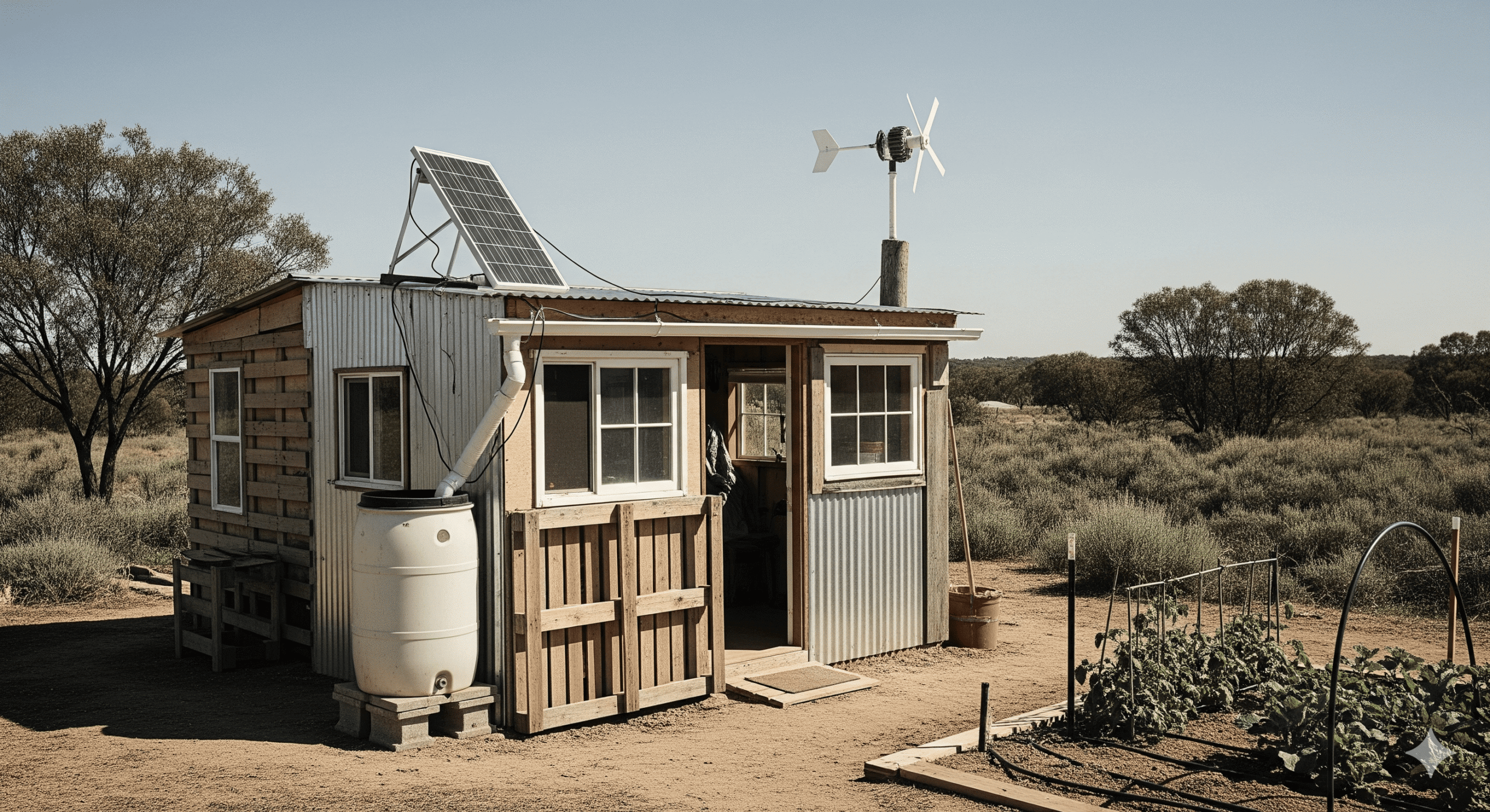 cheapest way to get home power off grid